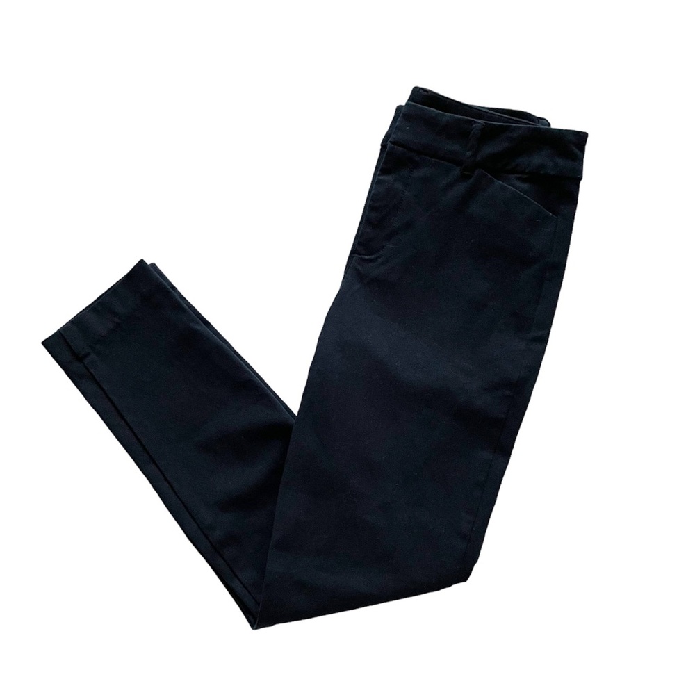 Old Navy black skinny pixie high rise dress pants size 2
